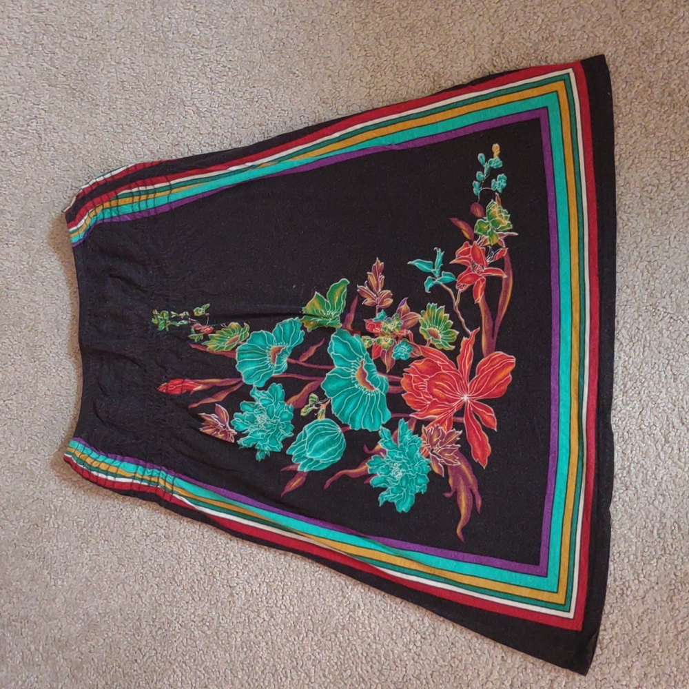 Gorgeous vintage Tropical Tube Top